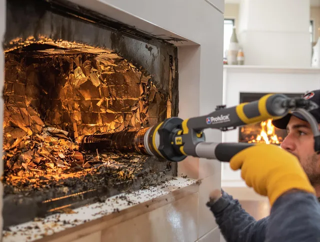 Professional chimney cleaning by Riverview Chimney Sweep in Riverview, FL