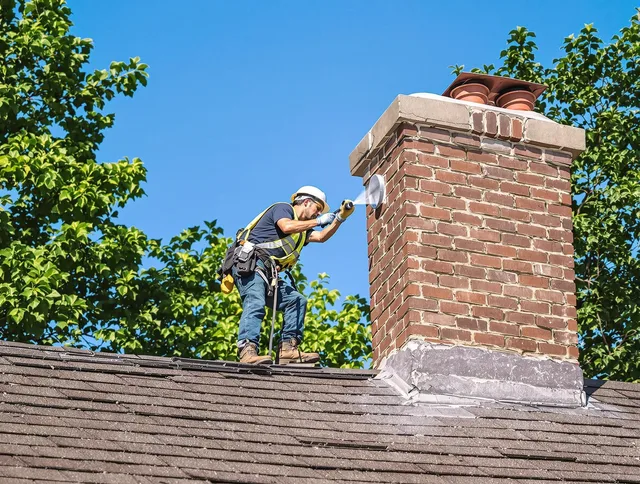 Riverview Chimney Sweep performing an inspection with advanced tools in Riverview, FL