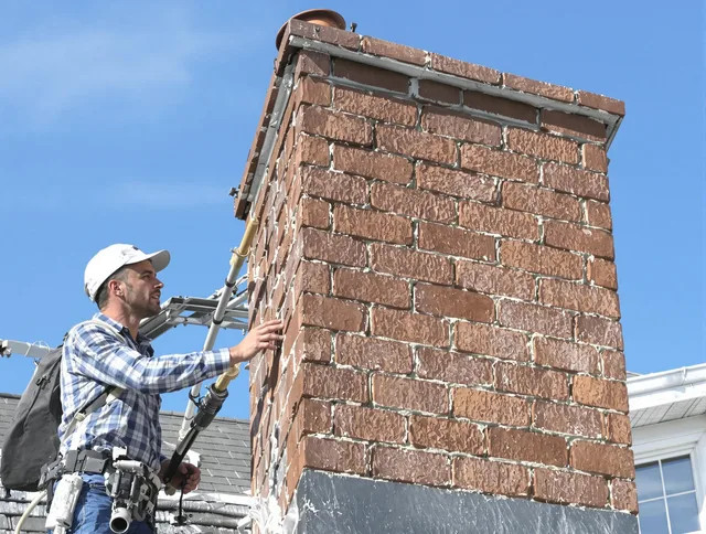 Brickwork for a chimney rebuild by Riverview Chimney Sweep in Riverview, FL