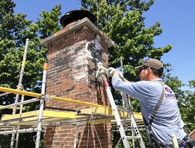 Structural chimney repair by Riverview Chimney Sweep in Riverview, FL