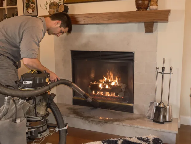 Routine fireplace upkeep by Riverview Chimney Sweep in Riverview, FL